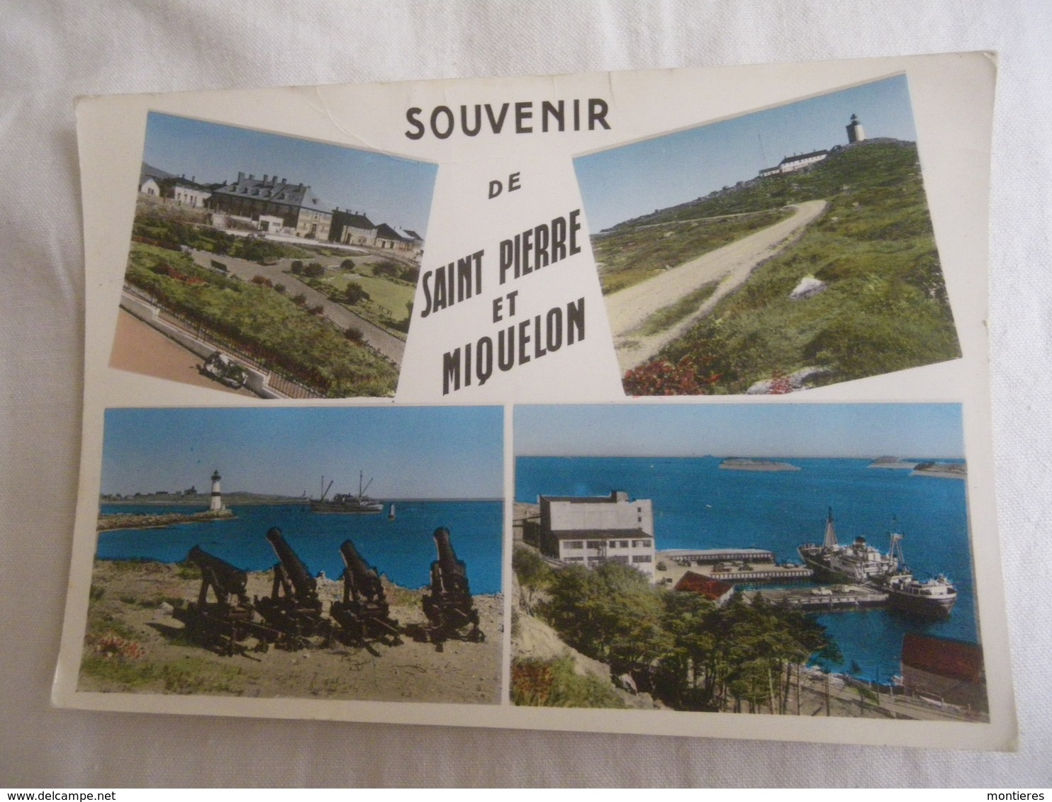 CPM JEAN BRIAND PHOTOGRAPHE - MULTI VUES SOUVENIR DE SAINT PIERRE ET MIQUELON - Saint Pierre And Miquelon