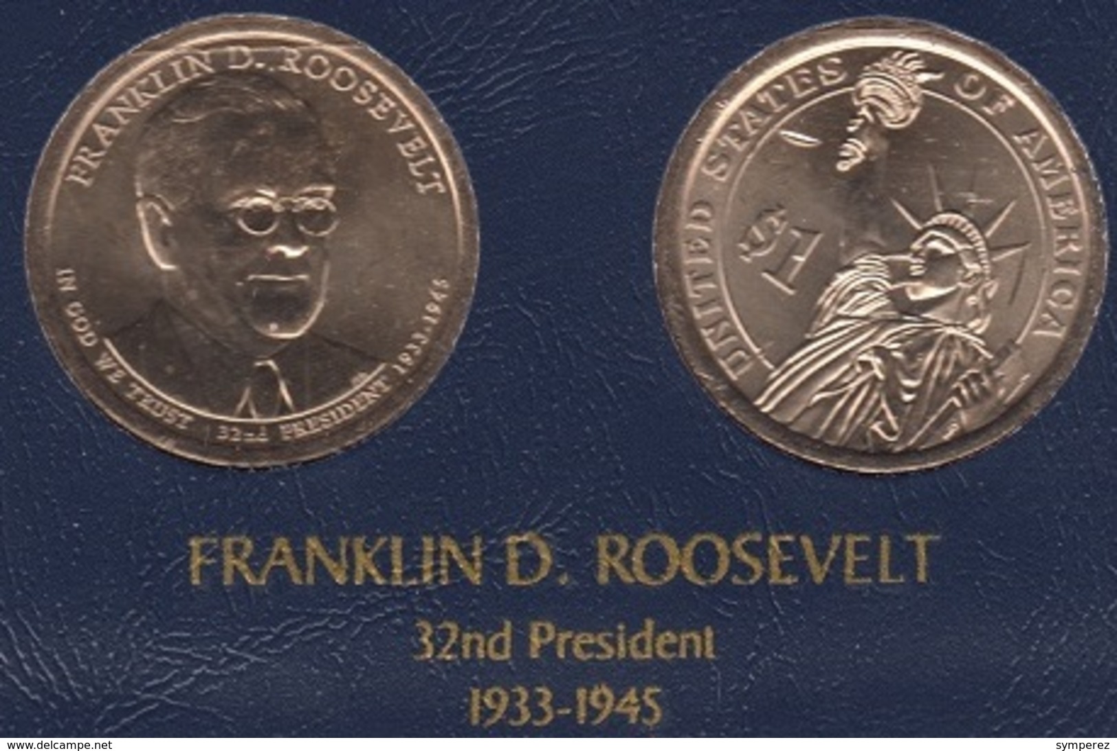 DOLAR PRESIDENTES "FRANKLIN D. ROOSEVELT" - Collezioni