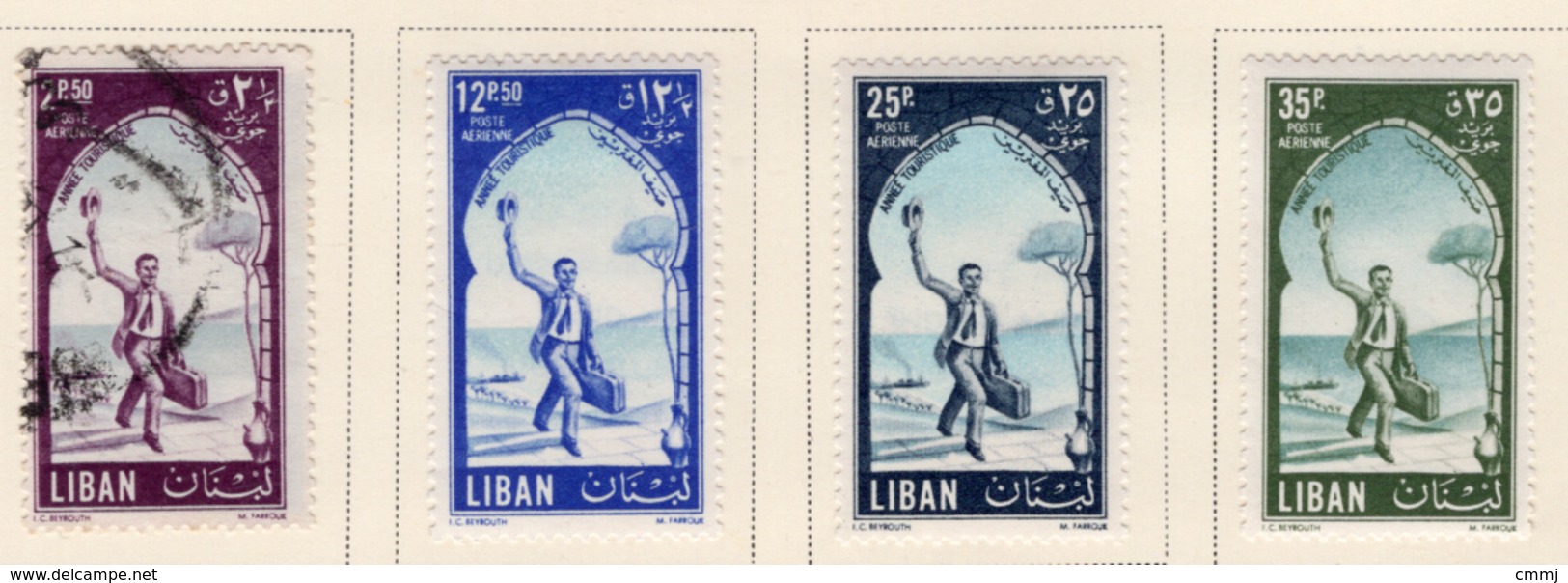 1955 - LIBANO - LEBANON - Mi. Nr. 546/548 - LH - (S03052019.....) - Libano