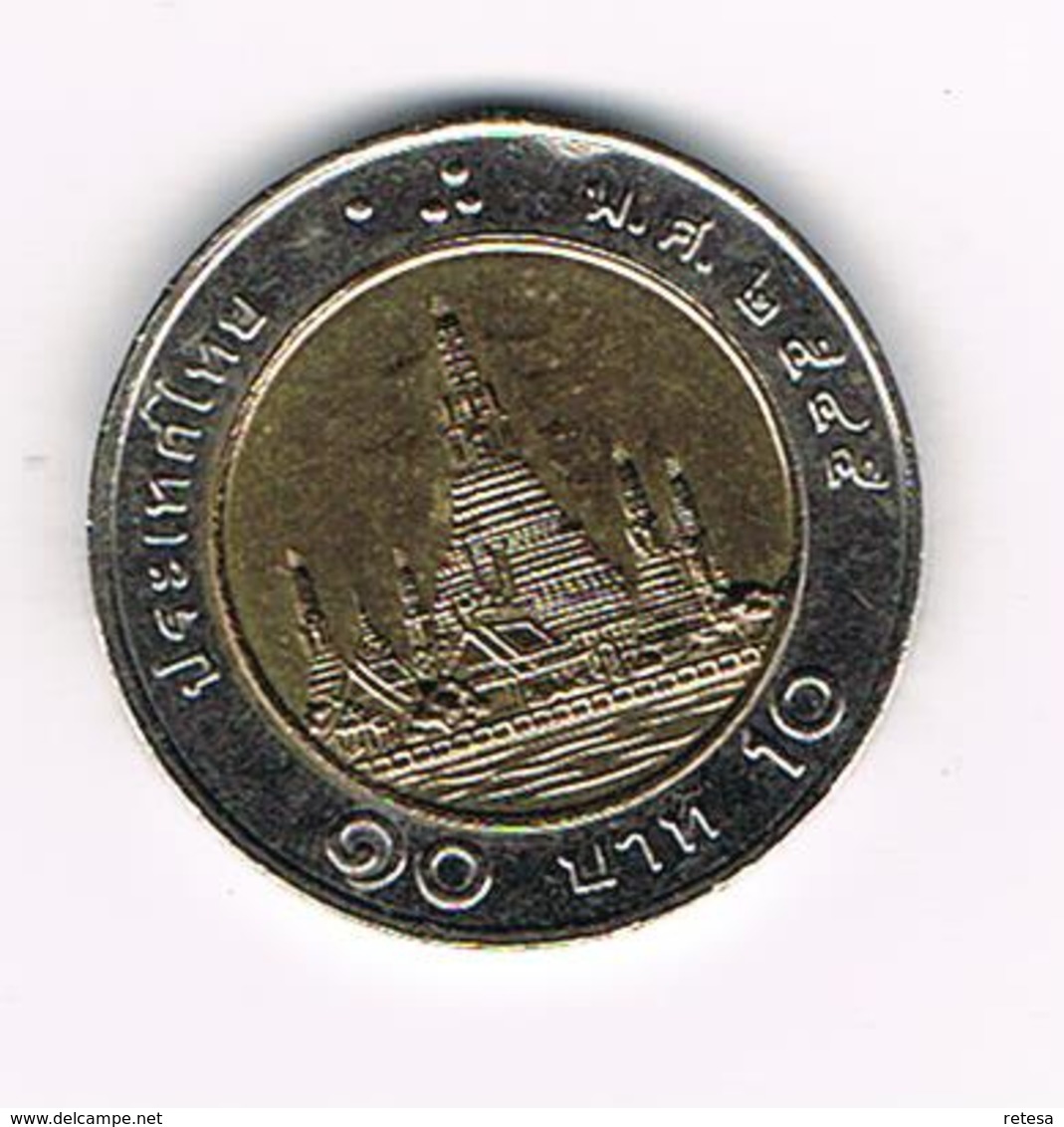 & THAILAND 10 BAHT  2002 ( 2545 ) - Thaïlande