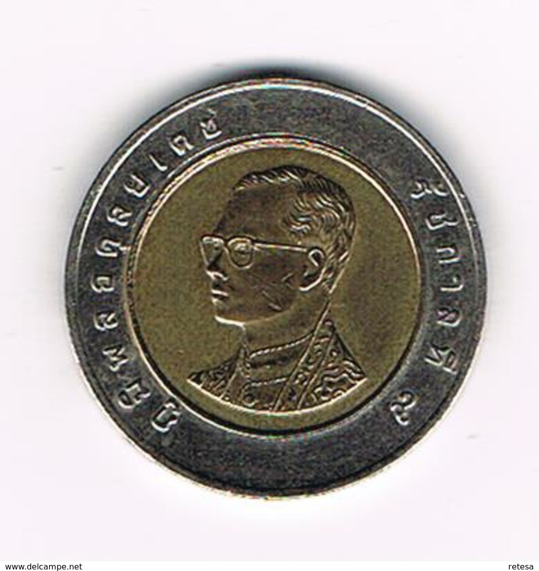 & THAILAND 10 BAHT  2002 ( 2545 ) - Thailand