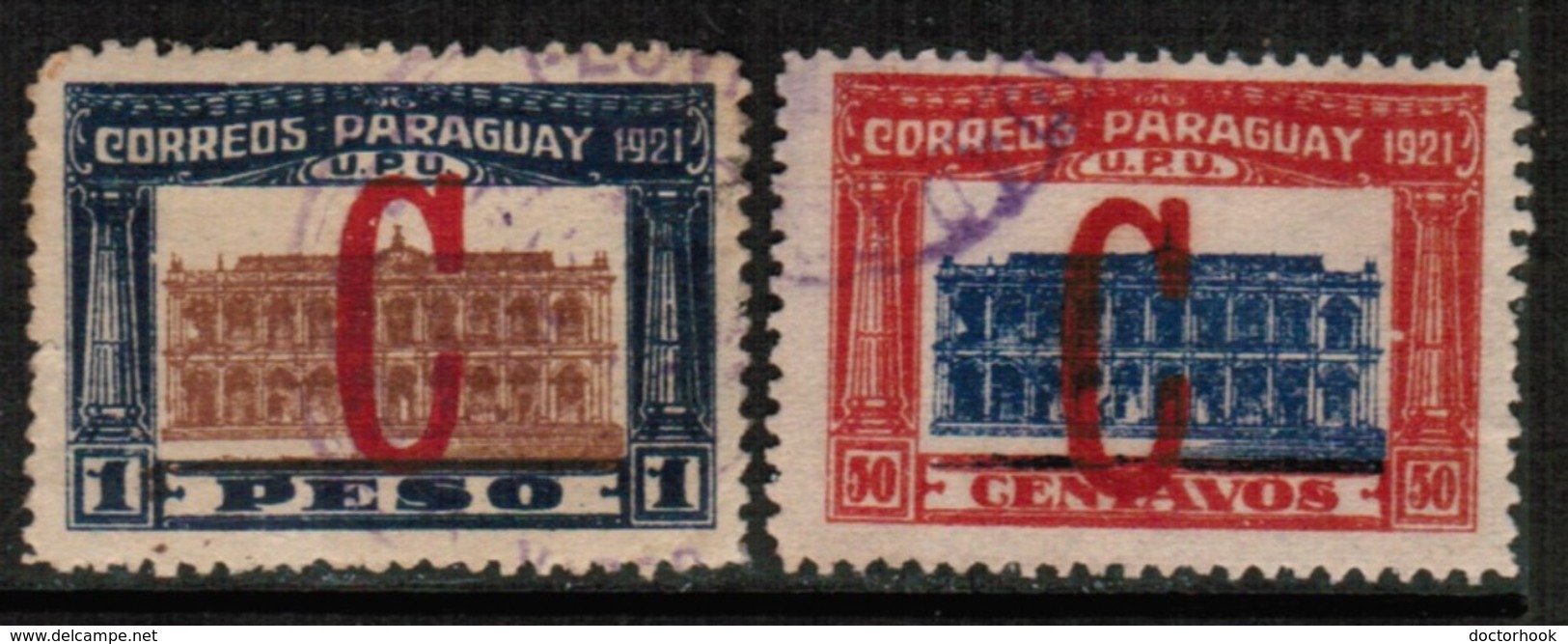 PARAGUAY  Scott # L 1-2 VF USED (Stamp Scan # 496) - Paraguay