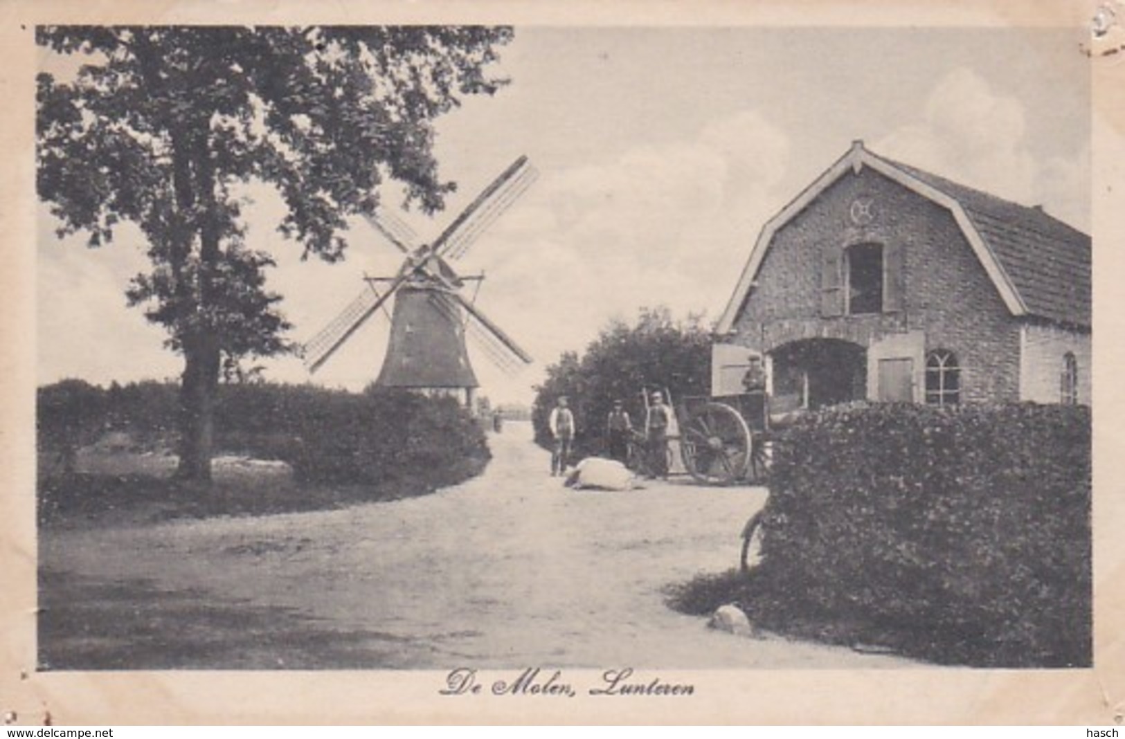 260384Lunteren, De Molen. (zie Punaise Gaatjes) - Other & Unclassified