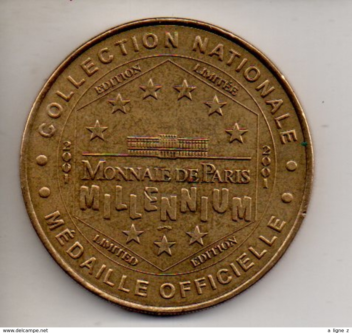 REF 1 : Jeton Touristique Monnaie De Paris 2001 Parc Zoologique De Paris - 2001