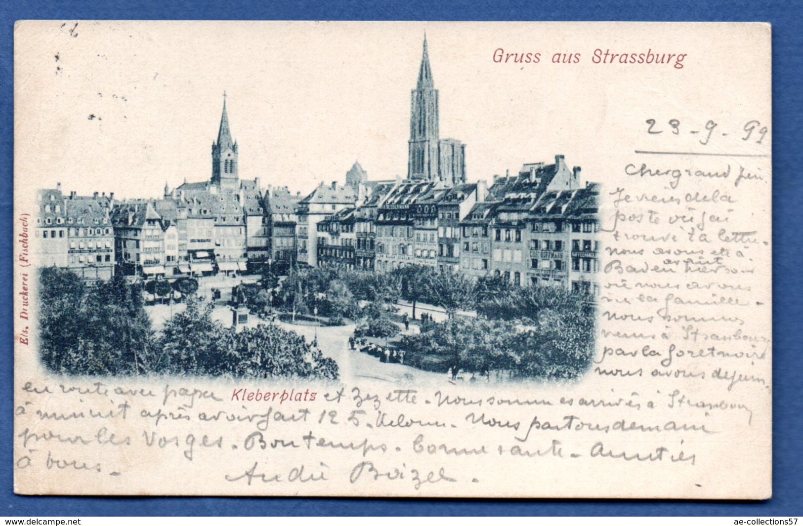 Gruss Aus Strassburg / Strasbourg  / Kleberplats / Place Kléber - Strasbourg