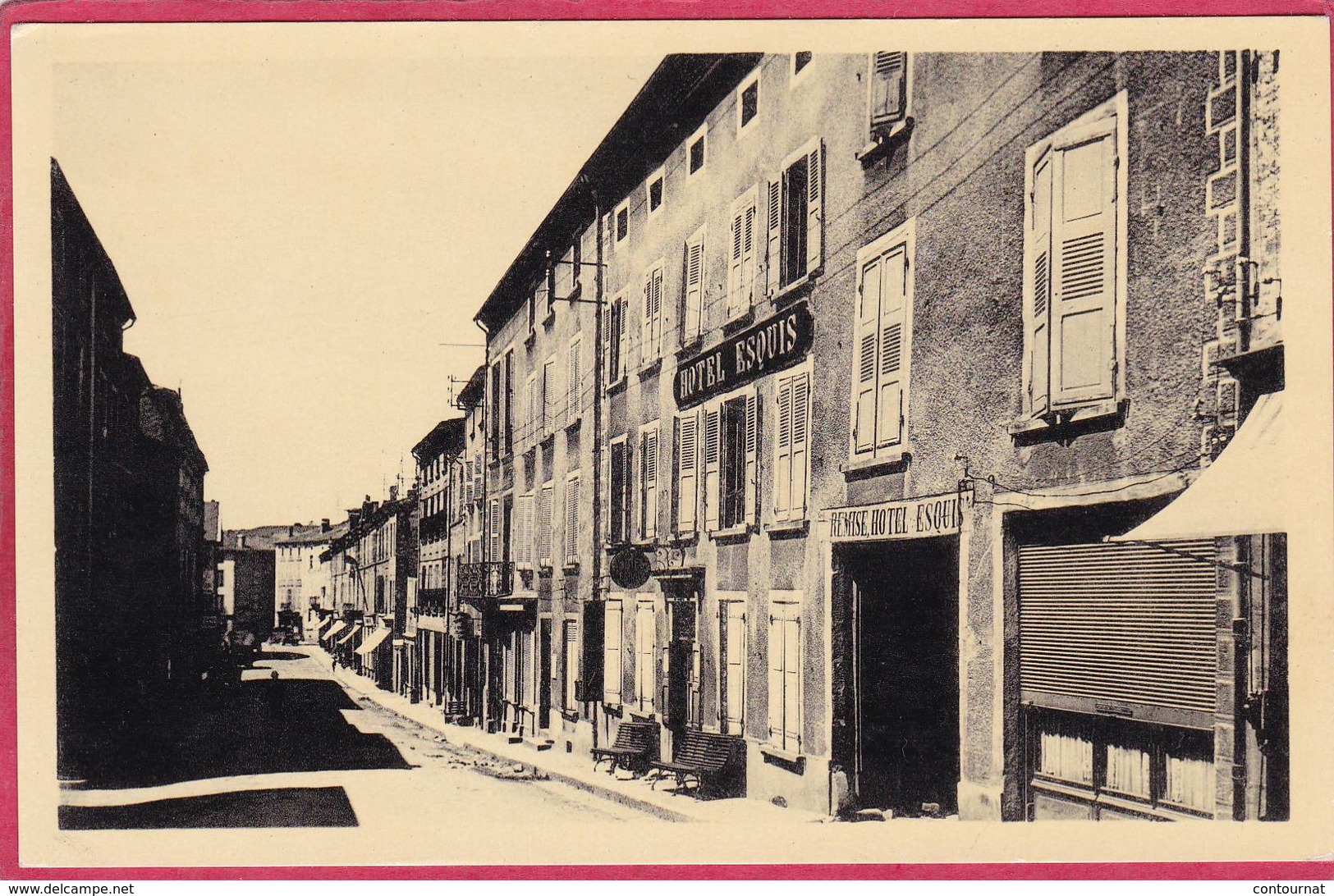 CPA 43 CRAPONNE SUR ARZON La Rue Centrale - Craponne Sur Arzon