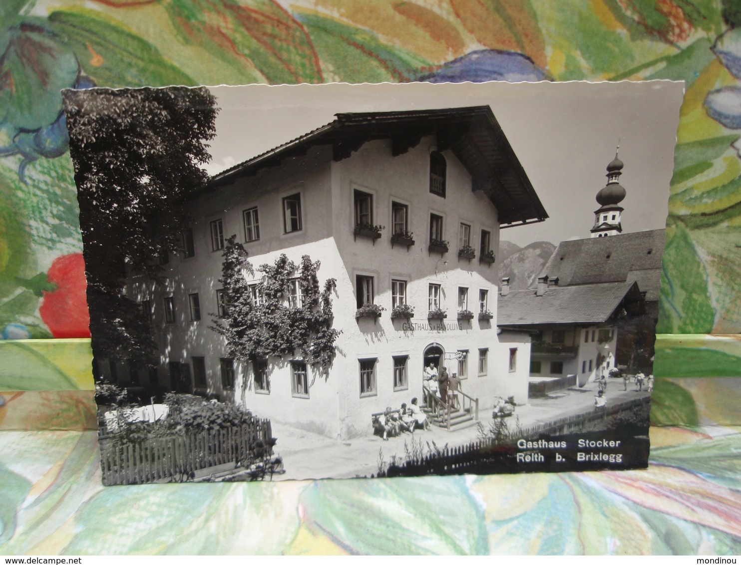 Carte Photo Gasthaus Stocker Reith B. Brixlegg. Belle Carte Glacée Non écrite - Brixlegg