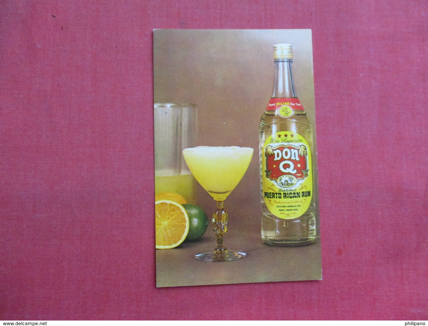 Don Q Puerto Rican Rum Mai Kai Original Recipe   Official Drink Florida Derby -- Ref 3323 - Pubblicitari