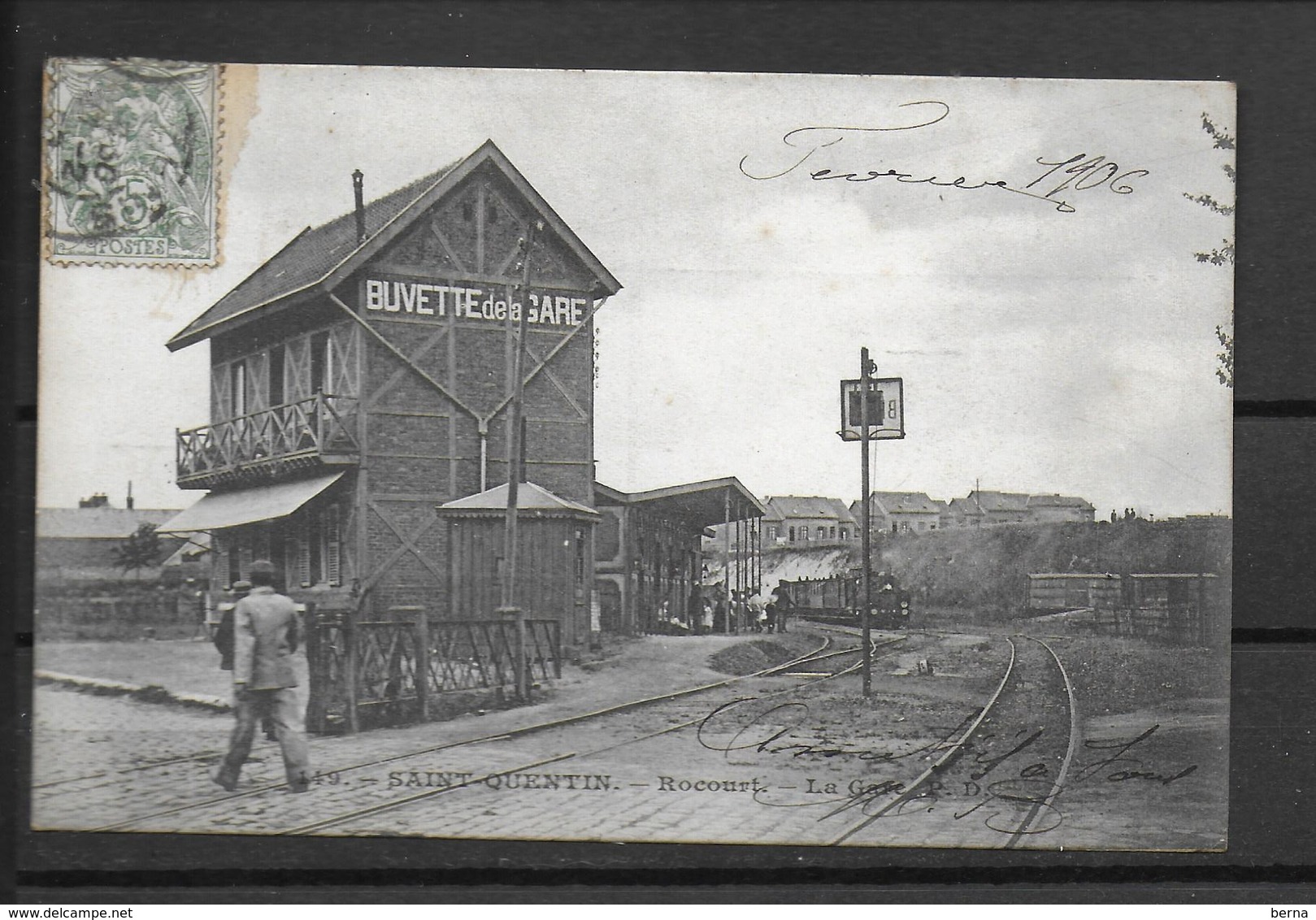 02 SAINT QUENTIN ROCOURT LA GARE BUVETTE - Saint Quentin