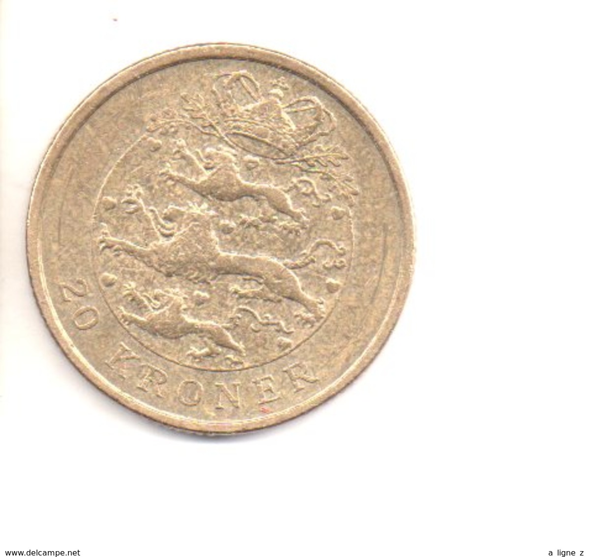 REF 1 : Monnaie Coin Danemark 20 Kr Kroner 2005 - Danemark