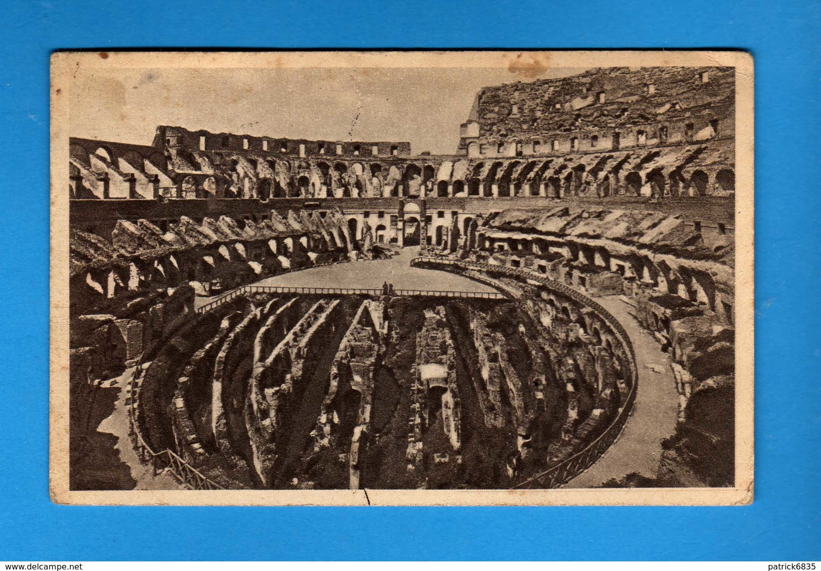 CARTOLINA - POSTCARD - COLOSSEO COI NUOVI SCAVI. Viaggiata 1934.  Vedi Descrizione. - Colisée