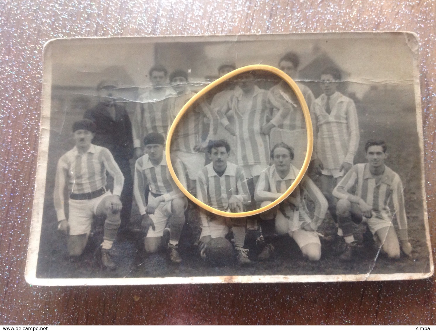 Photo Carte Escarbotin équipe De Football 1923 Ou 1933 - Football