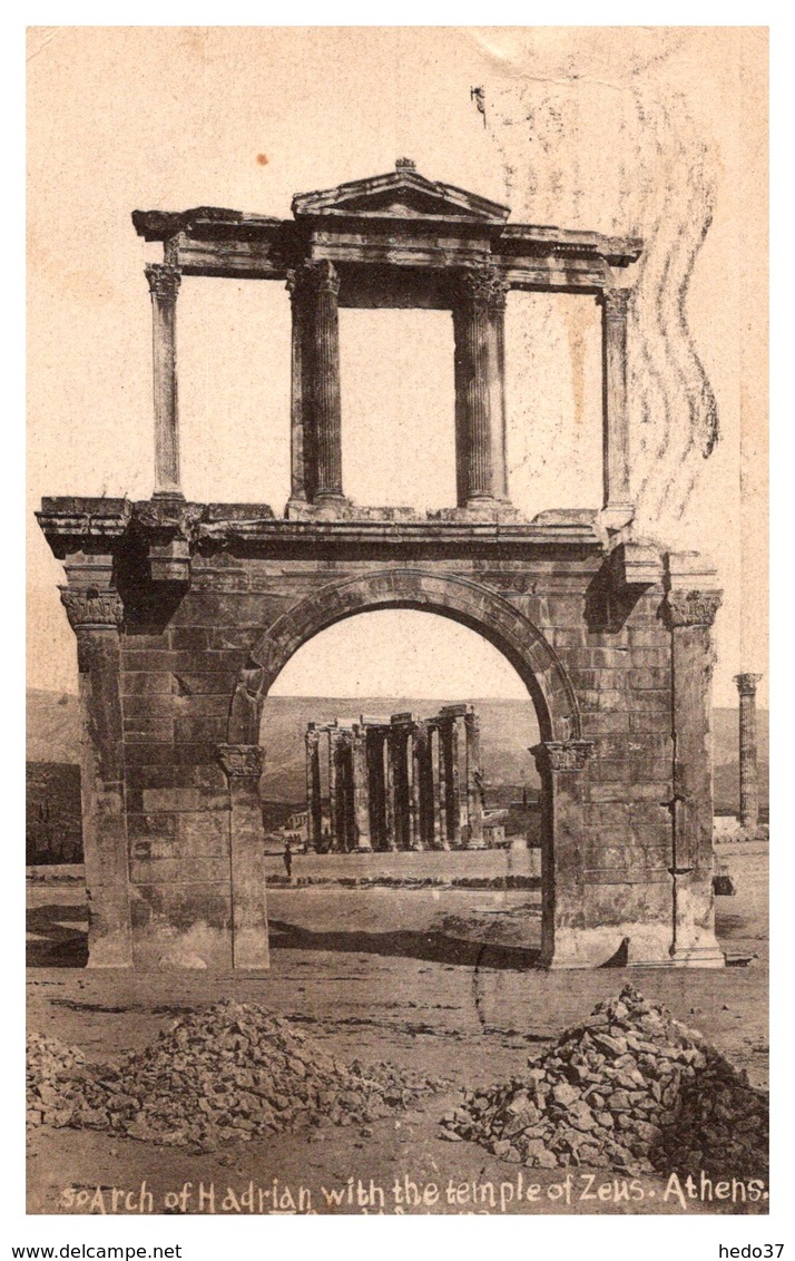 Grèce - Athènes - Temple De Zeus - Grèce