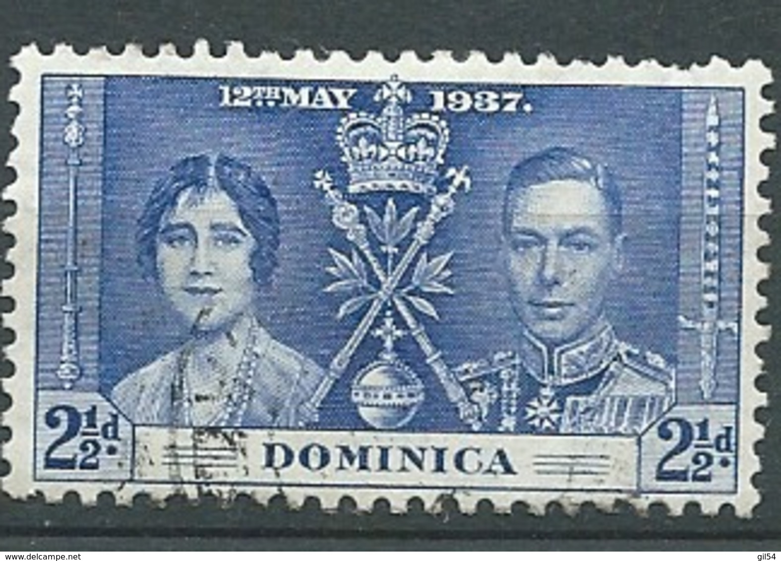 Dominique   - Yvert N° 91 Oblitéré  -  Bce 18603 - Dominica (...-1978)