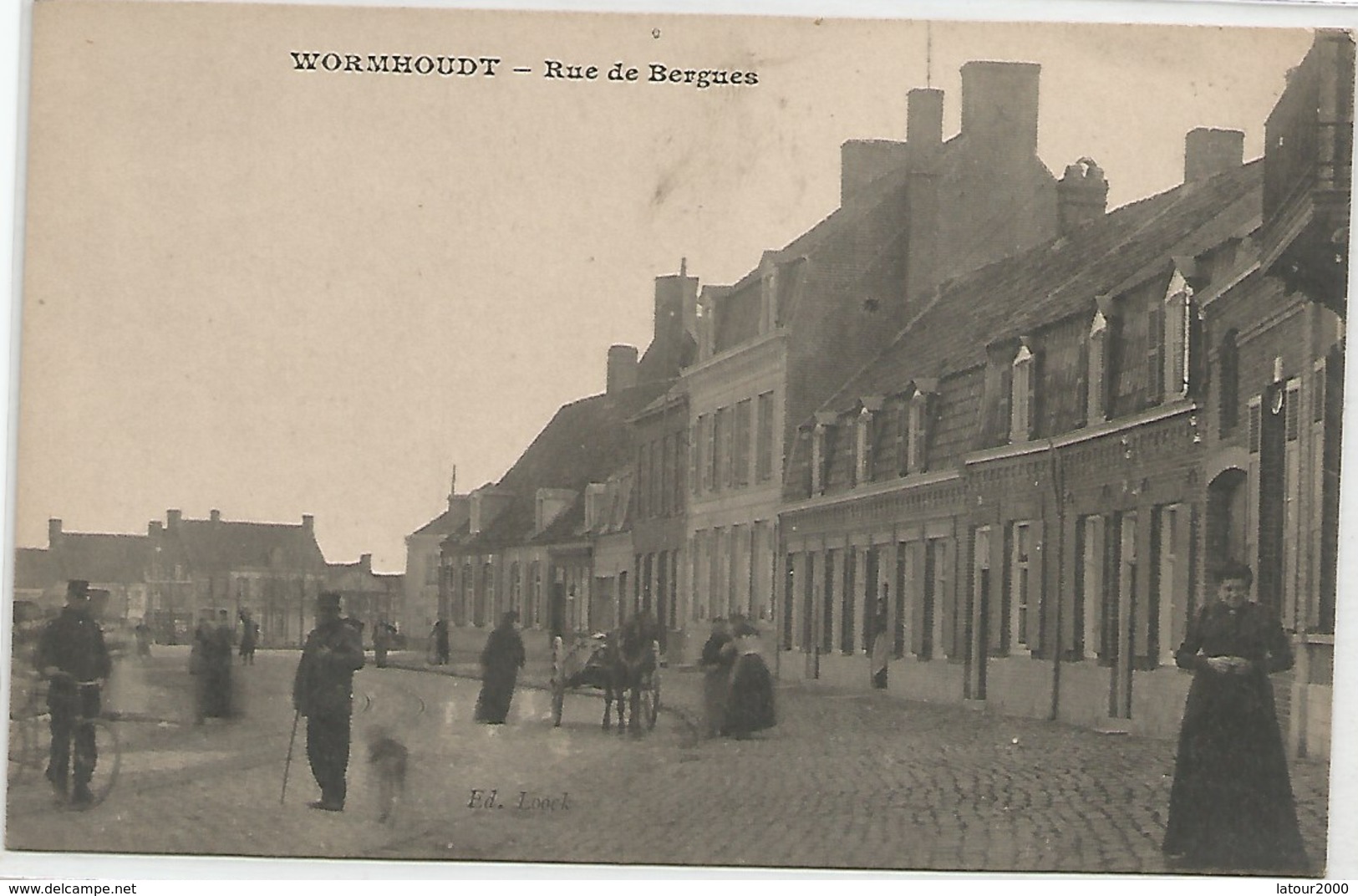 WORMHOUT WORMHOUDT RUE DE BERGUES - Wormhout