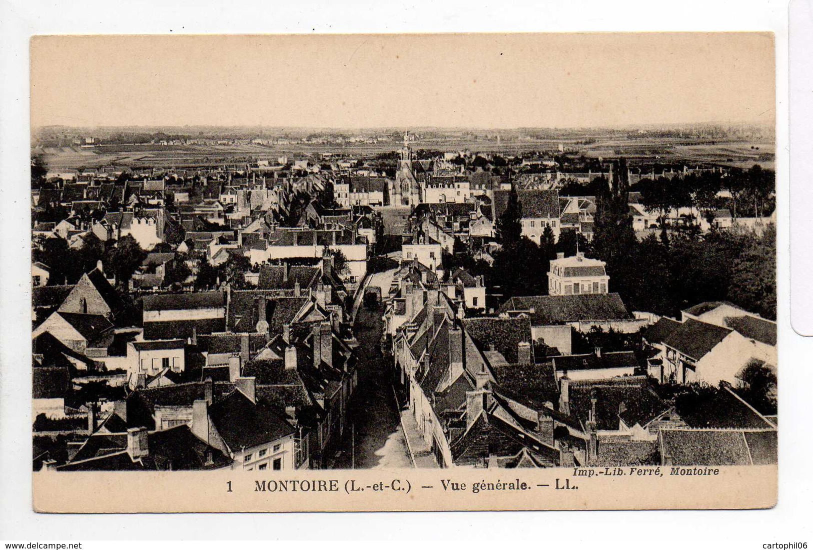 - CPA MONTOIRE (41) - Vue Générale - Editions Lévy N° 1 - - Montoire-sur-le-Loir