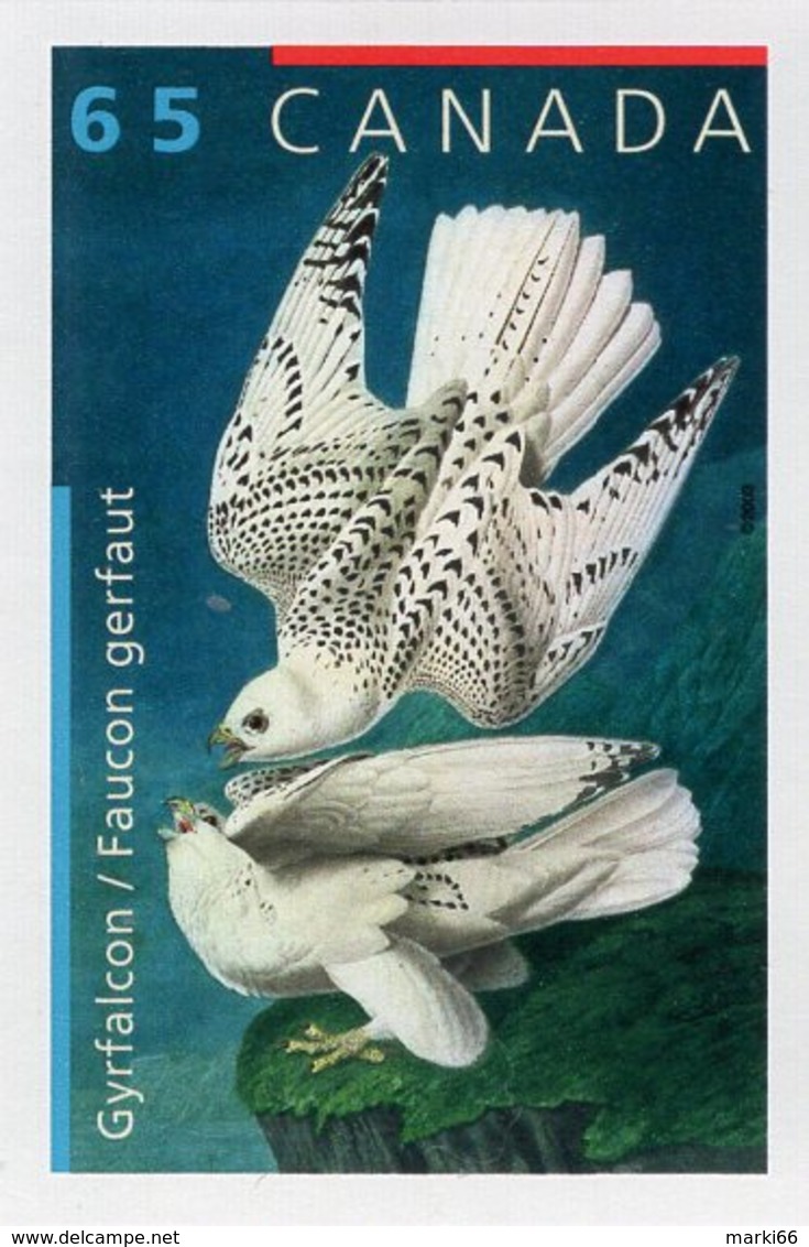 Canada - 2003 - Audubon Birds - Gyrfalcon - Mint Self-adhesive Booklet Stamp - Neufs