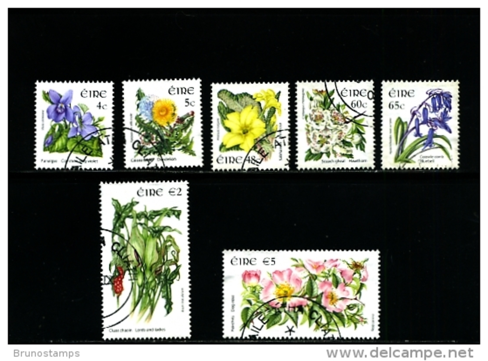 IRELAND/EIRE - 2004  WILD FLOWERS  SET  FINE USED - Usati