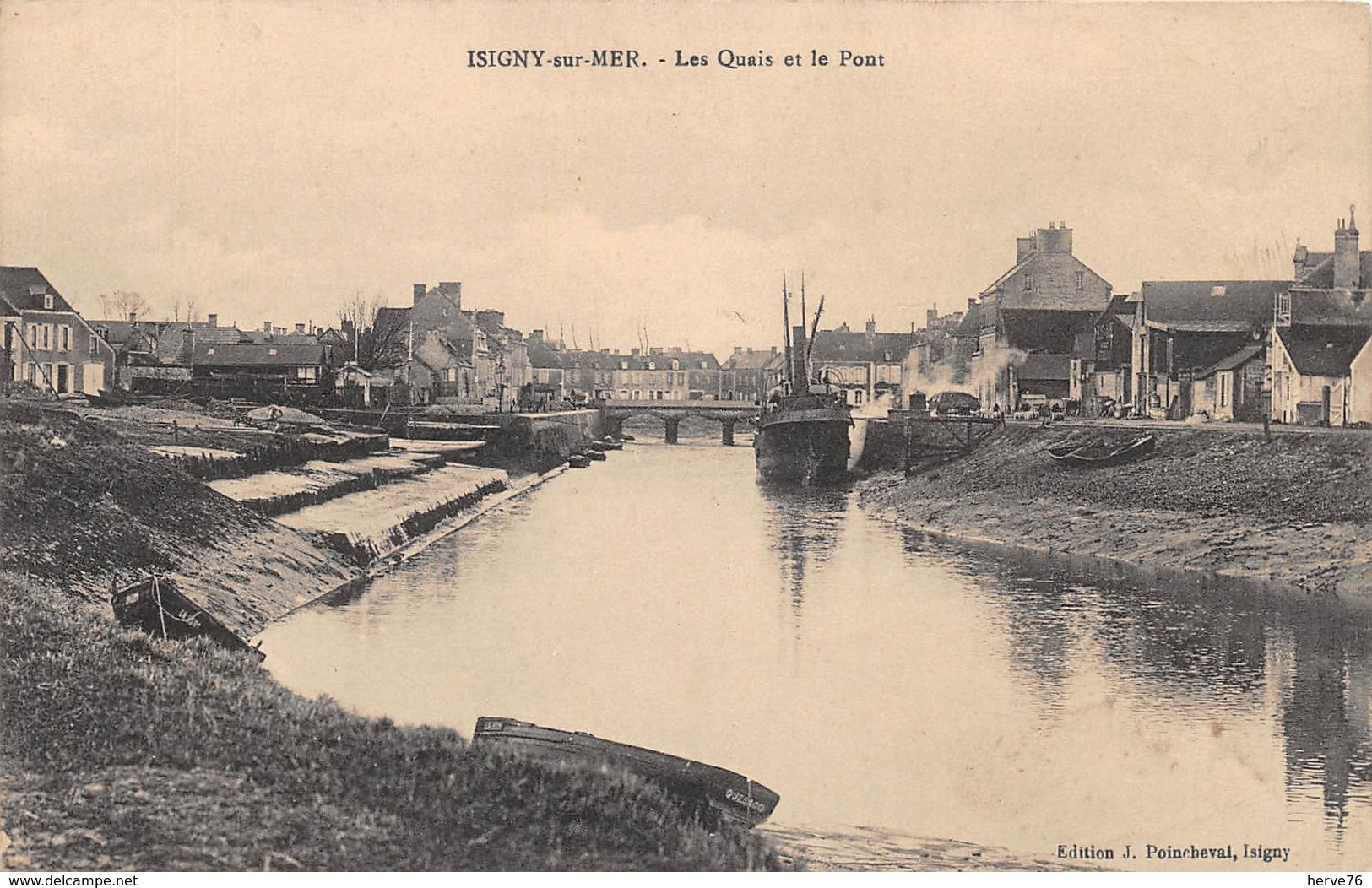 ISIGNY SUR MER - Les Quais Et Le Pont - Other & Unclassified