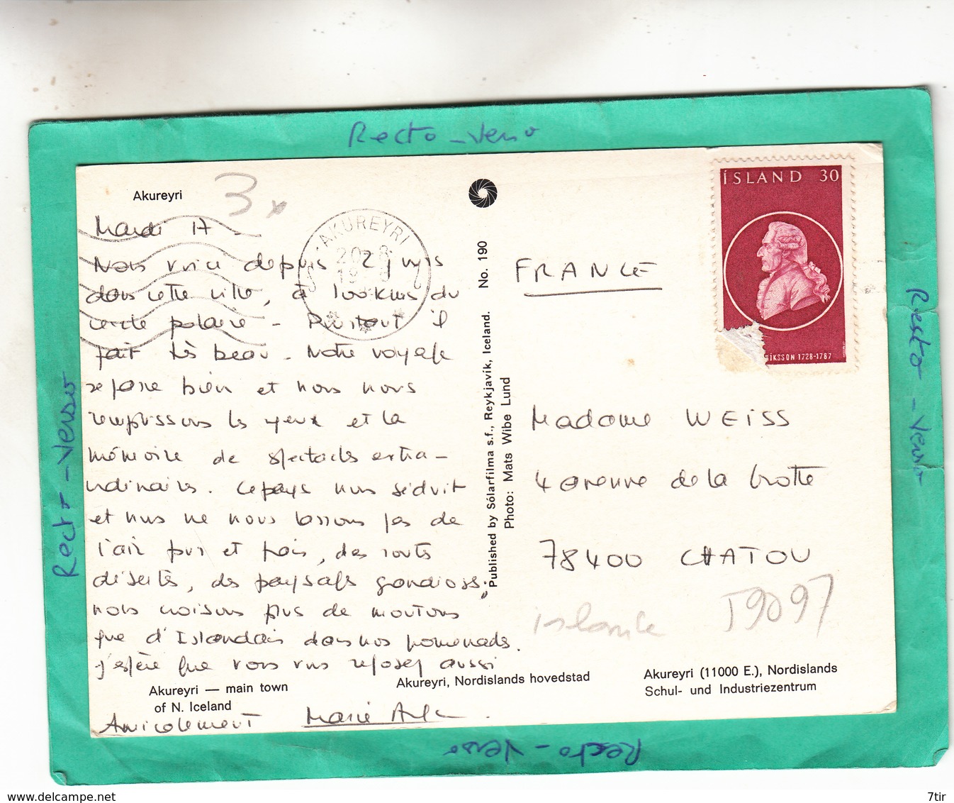 AKUREYRI MAIN TOWN - Island