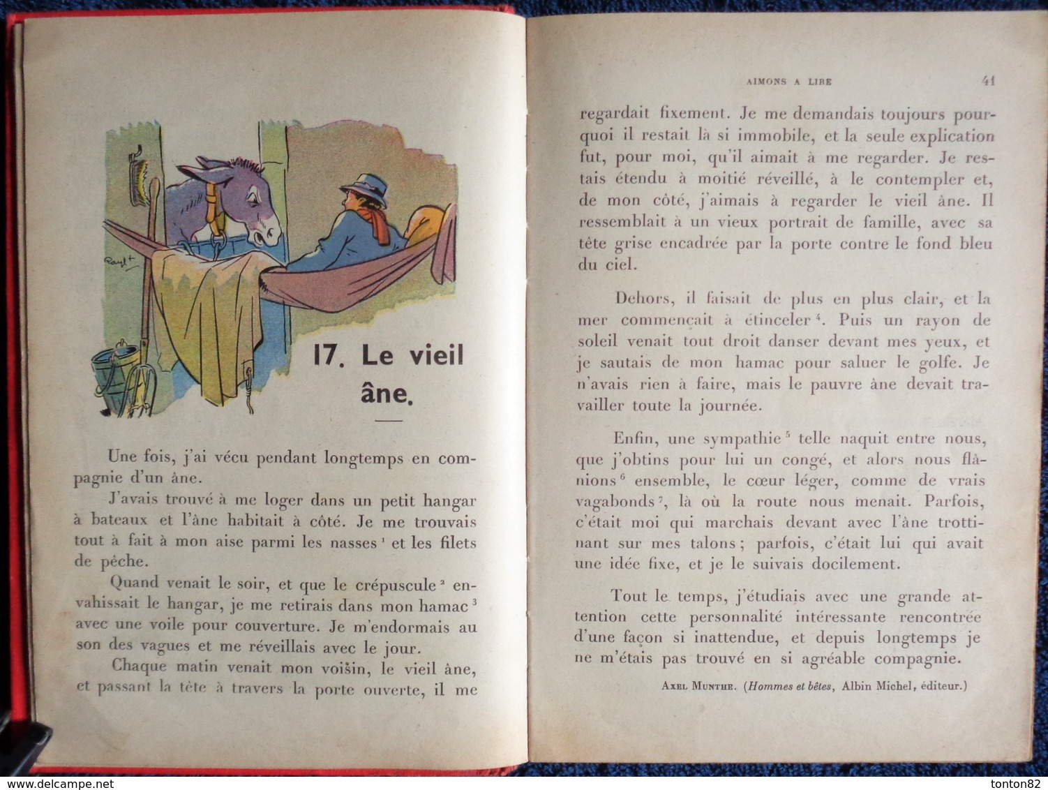 J. Gourdon et R. Ozouf - Aimons à lire ... - Cours élémentaire 1ère Année - Librairie Gedalge - ( 1953 ) .