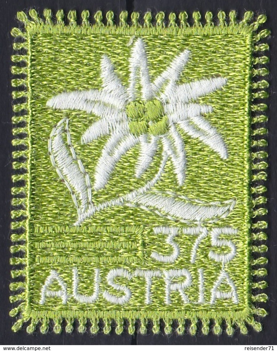 Österreich Austria 2005 Kunsthandwerk Handicrafts Stickerei Embroidery Flora Blumen Flowers Edelweiss, Mi. 2538 ** - Neufs