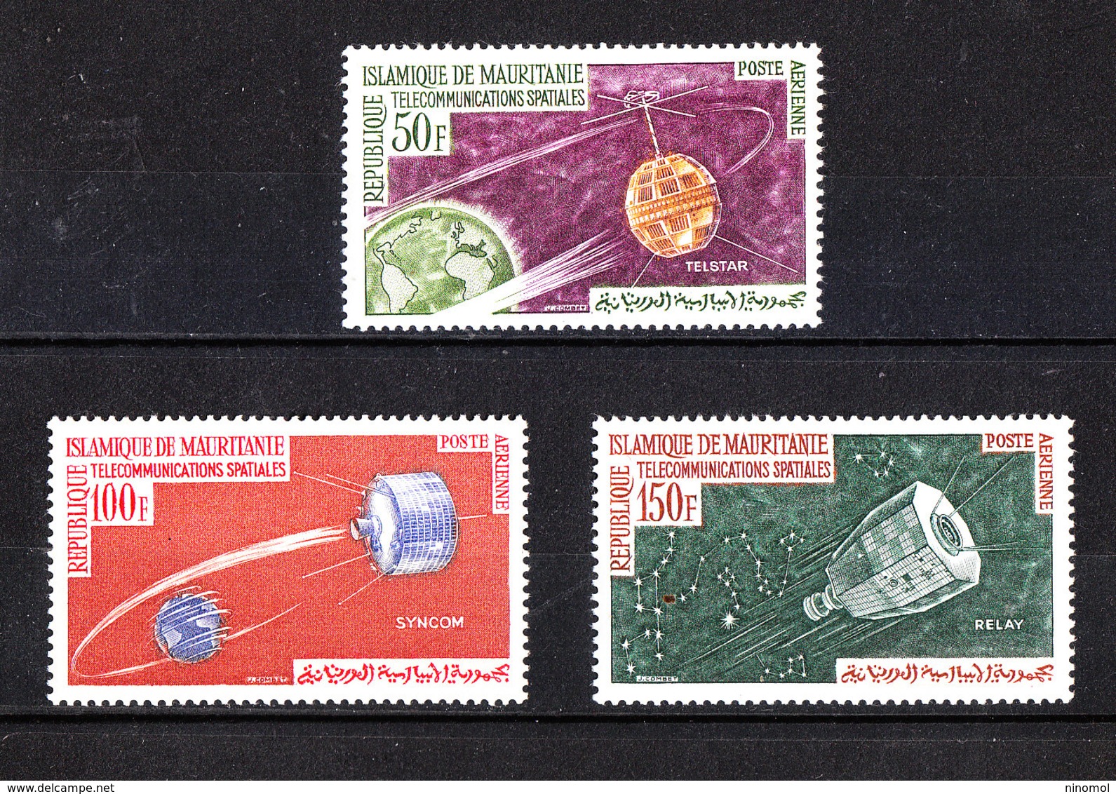 Mauritania  - 1963. Satelliti Per Telecomunicazioni Spaziali.Space Telecommunications Satellites. Complete MNH Series - Telecom