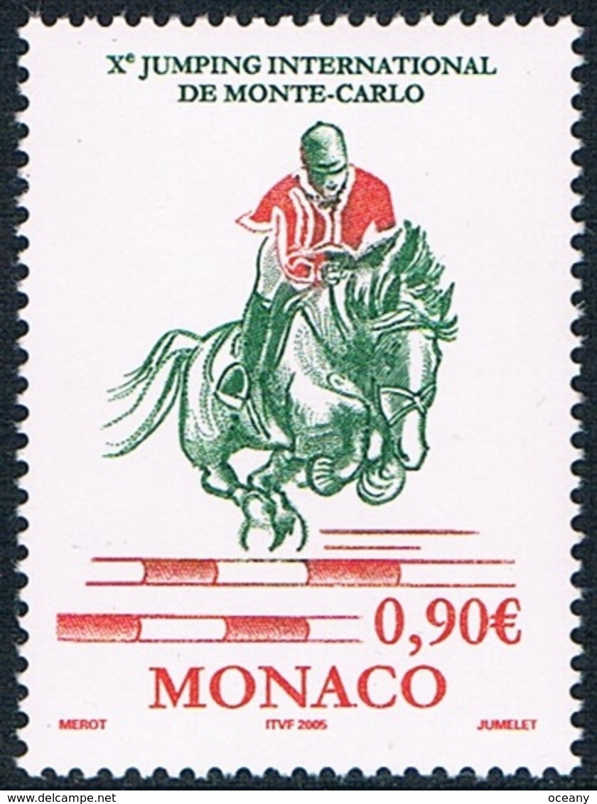 Monaco - Sport équestre : Xe Jumping International De Monte-Carlo 2486 (année 2005) ** - Jumping