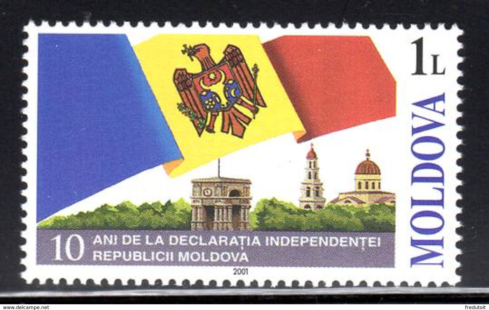 MOLDAVIE - N° 347 **  (2001) - Moldavia