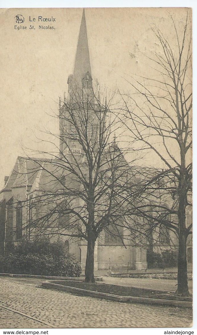 Le Roeulx - Eglise St. Nicolas - 1920 - Le Roeulx