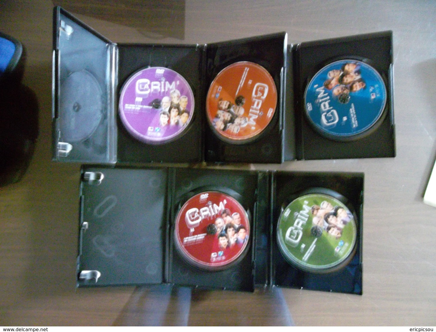 Lot de 5 DVD ( LA CRIM )
