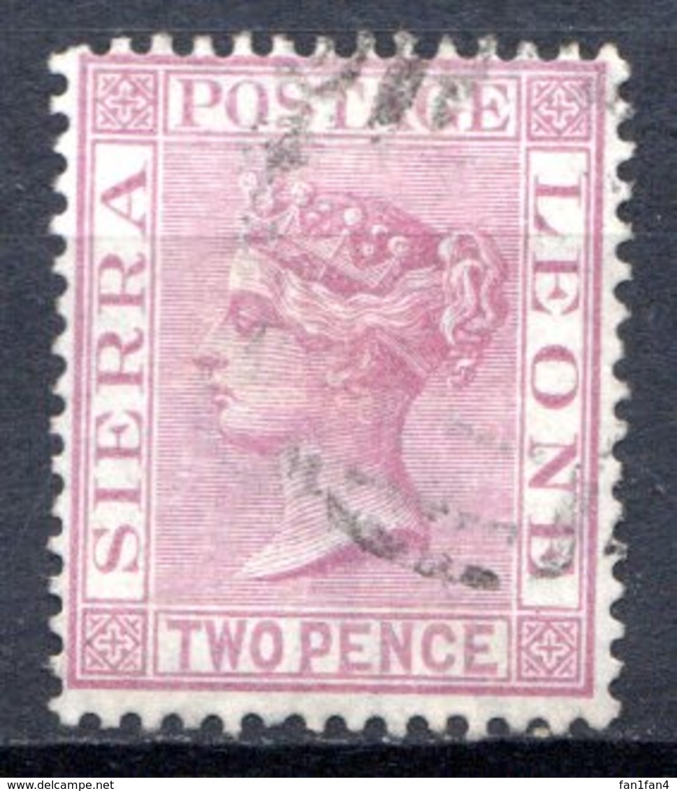 SIERRA LEONE - (Colonie Britannique) - 1876-96 - N° 13 - 2 P. Lilas - (Victoria) - Sierra Leone (...-1960)