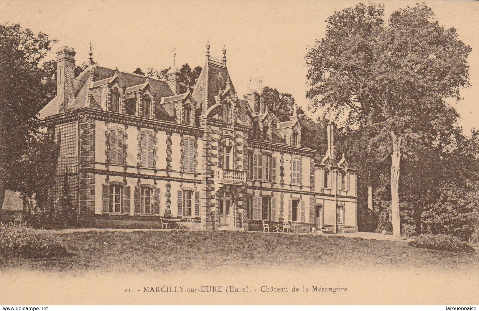 27 - MARCILLY SUR EURE - Château De La Mésangère - Marcilly-sur-Eure