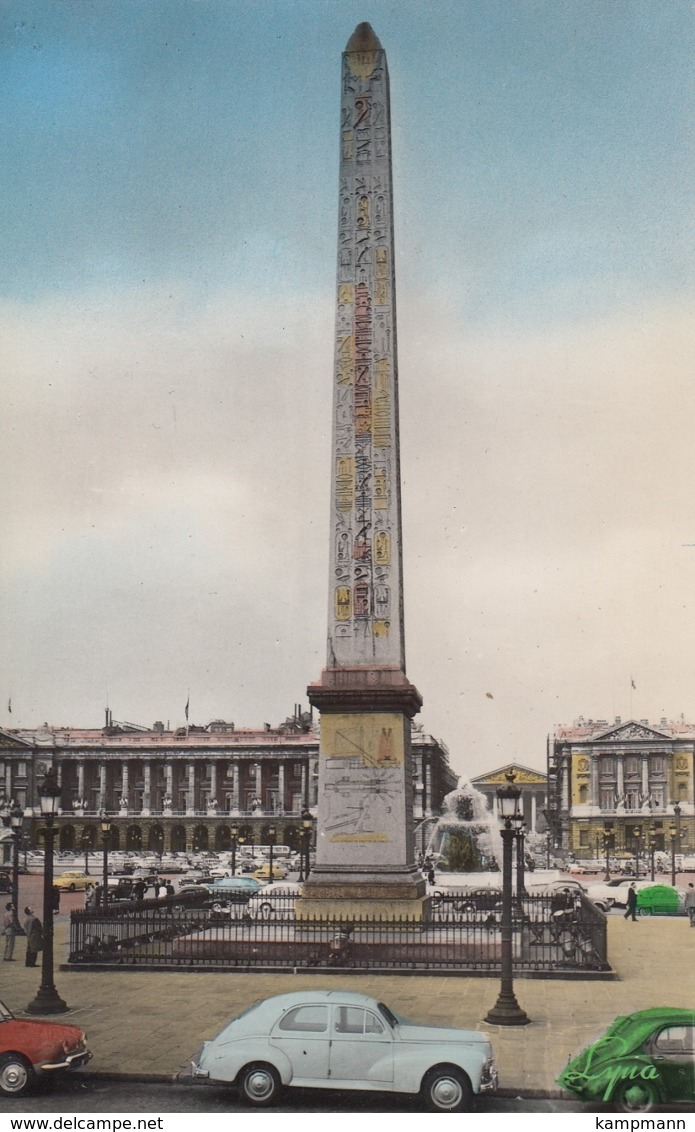 Peugeot 203,Paris,Place De La Concorde, Ungelaufen - Passenger Cars