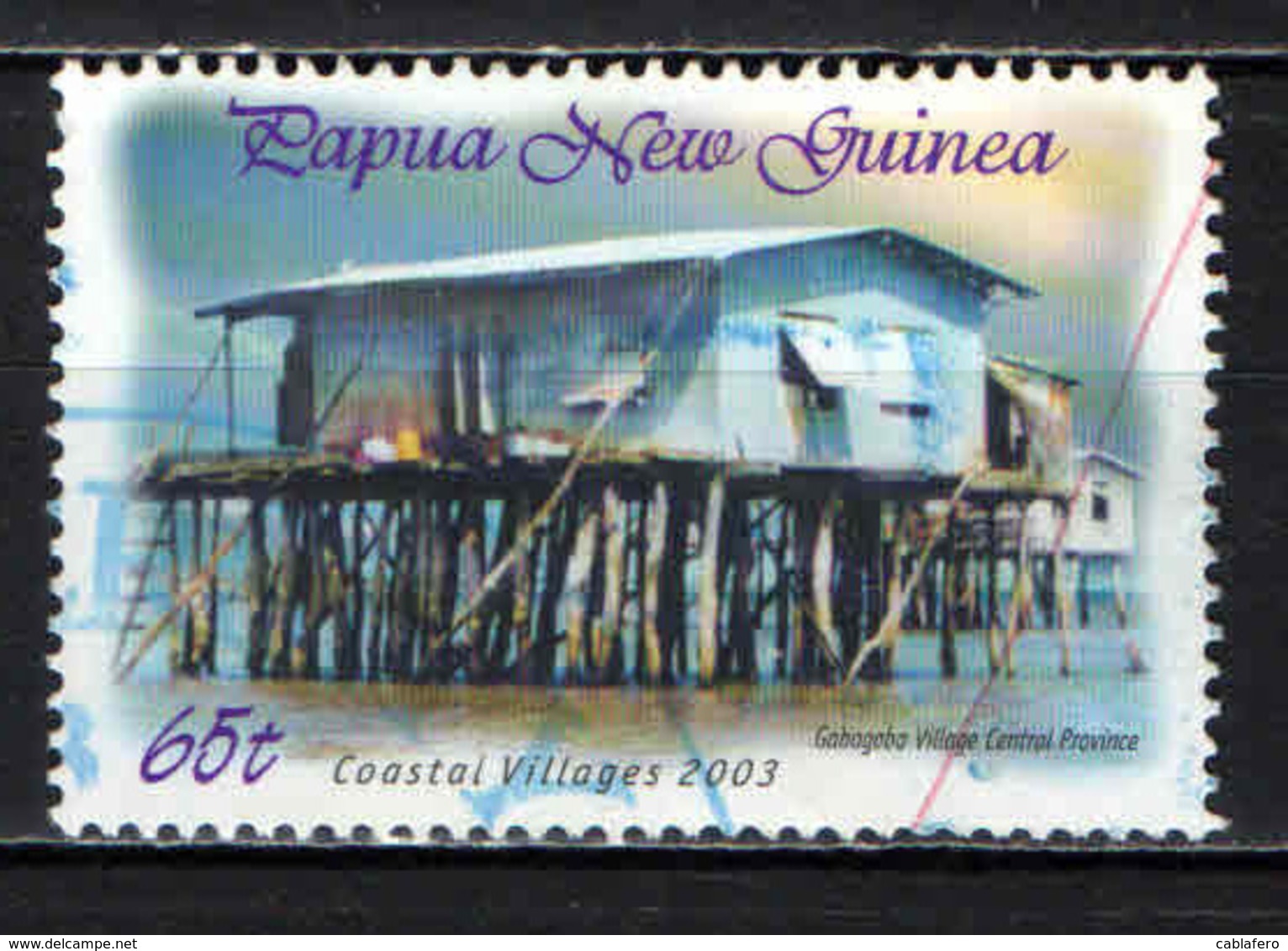 PAPUA NUOVA GUINEA - 2003 - Coastal Village: Gabagaba - USATO - Papoea-Nieuw-Guinea