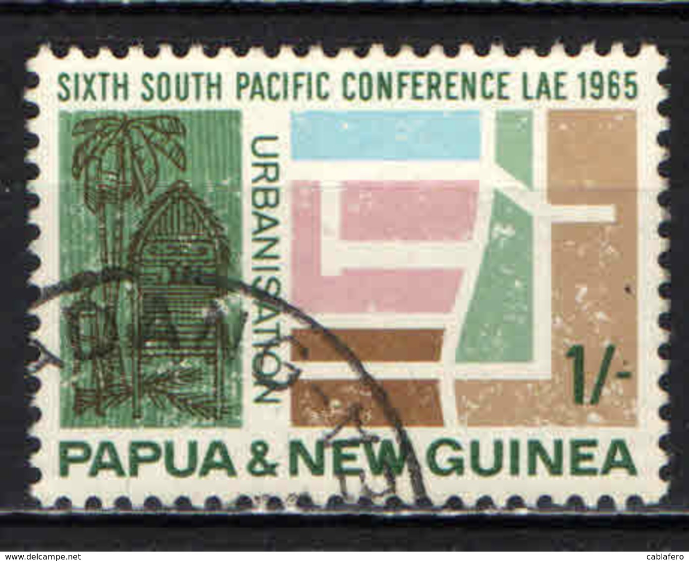 PAPUA NUOVA GUINEA - 1965 - 6th South Pacific Conf., Lae, July, 1965 - USATO - Papua Nuova Guinea