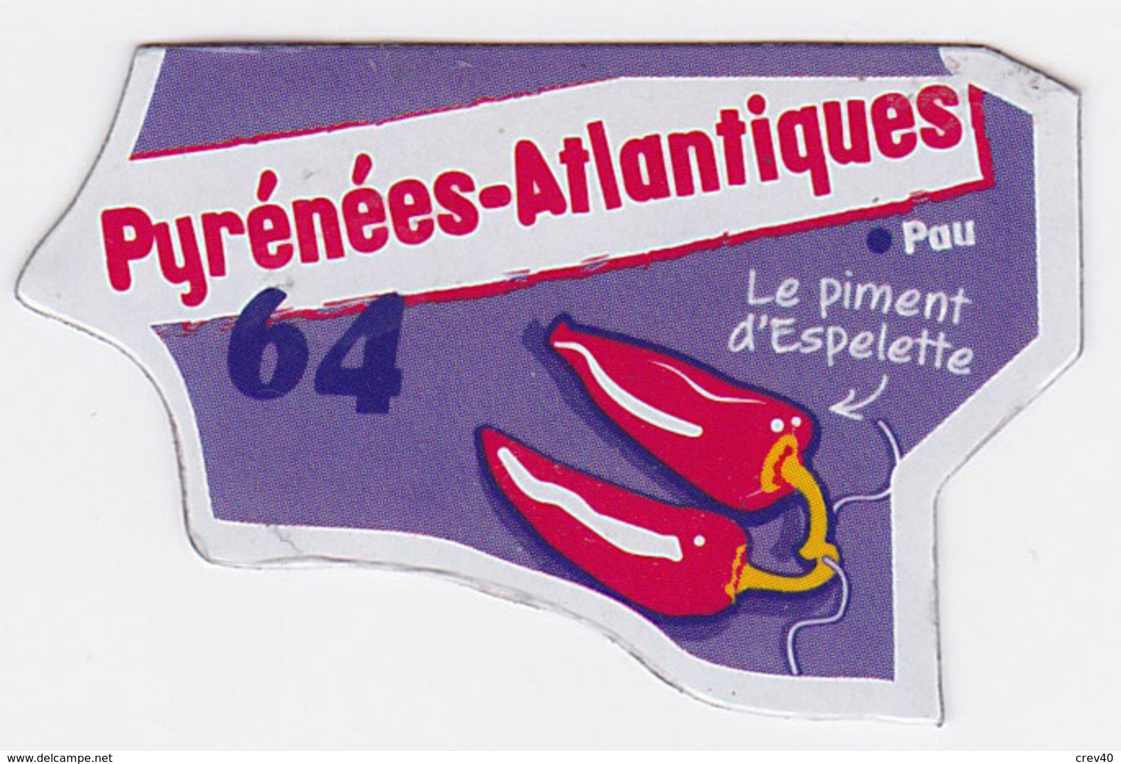Magnet Le Gaulois - Pyrénées-Atlantiques 64 - Magnets