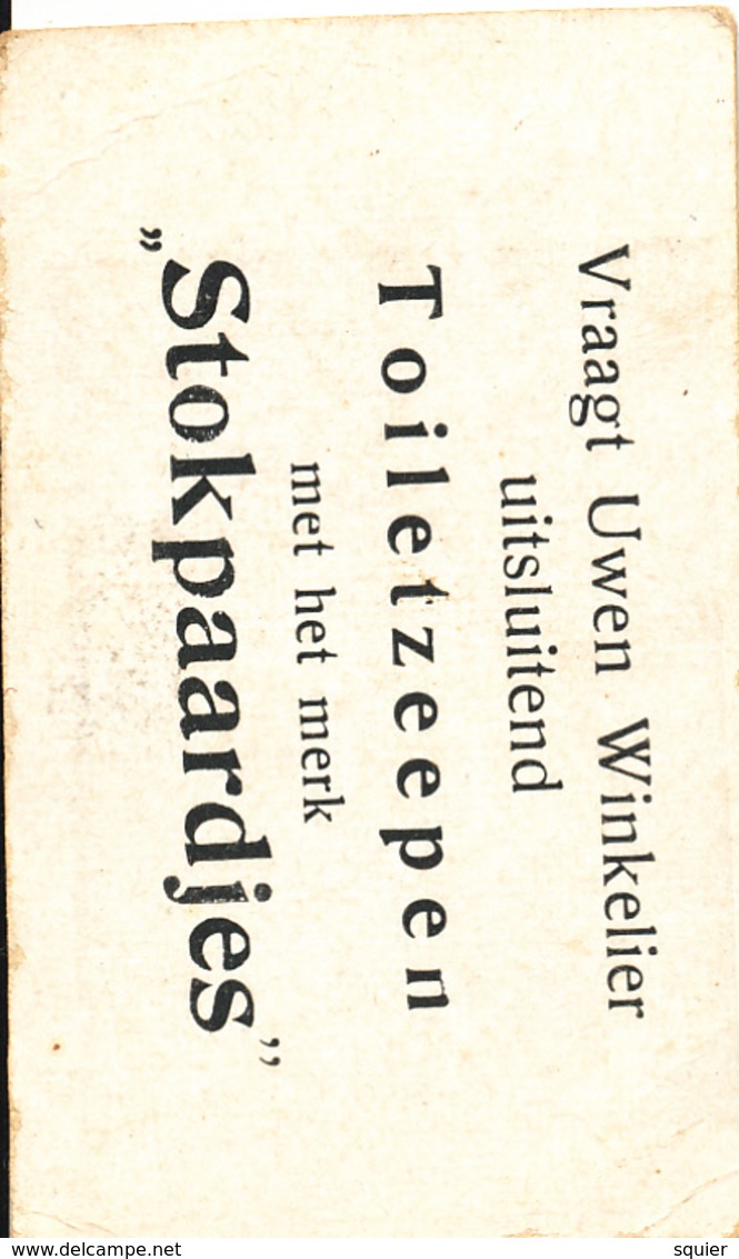 Early Advertisement Card,  I Wonder Why, Toiletzeepen Stokpaardjes - Andere & Zonder Classificatie