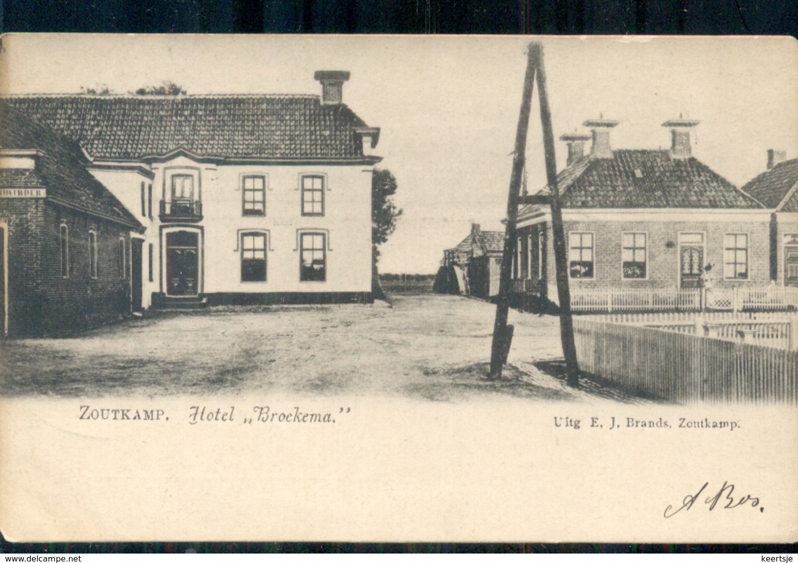 Zoutkamp - Hotel Broekema - 1902 - Andere & Zonder Classificatie