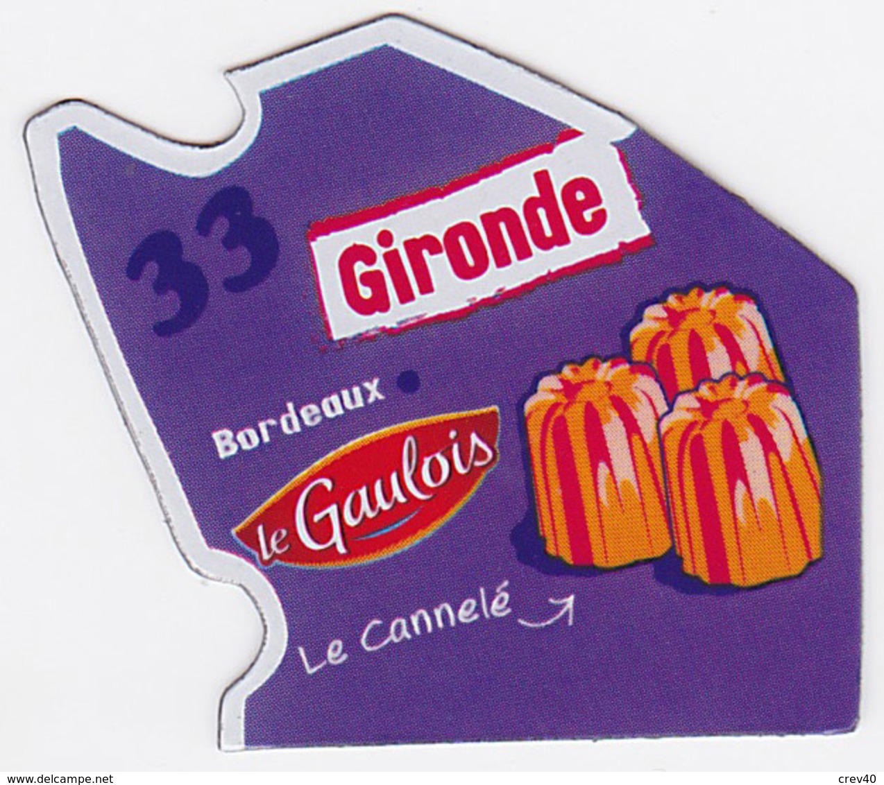 Magnet Le Gaulois - Gironde 33 - Magnets