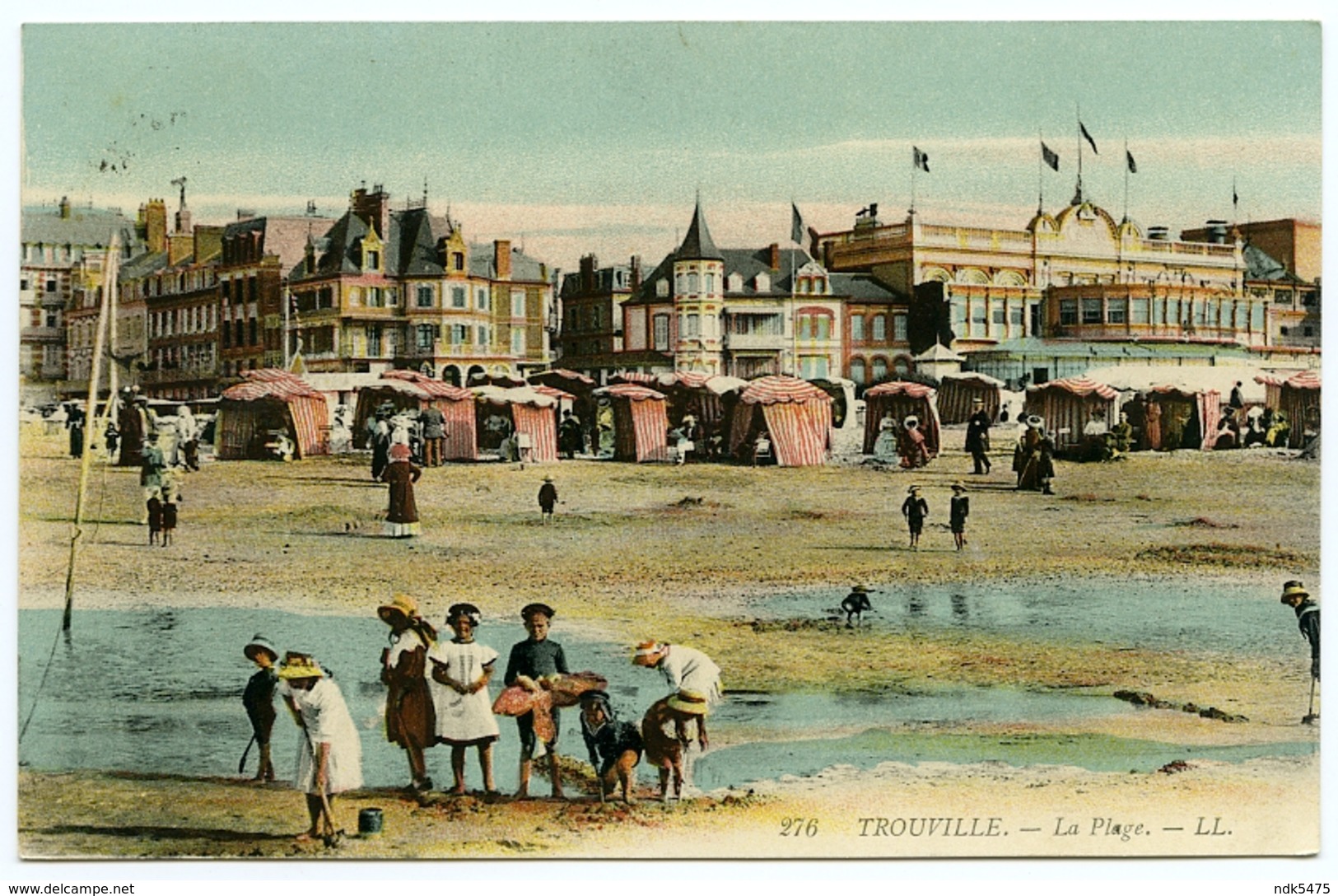 14 : TROUVILLE - LA PLAGE (LL) - Trouville