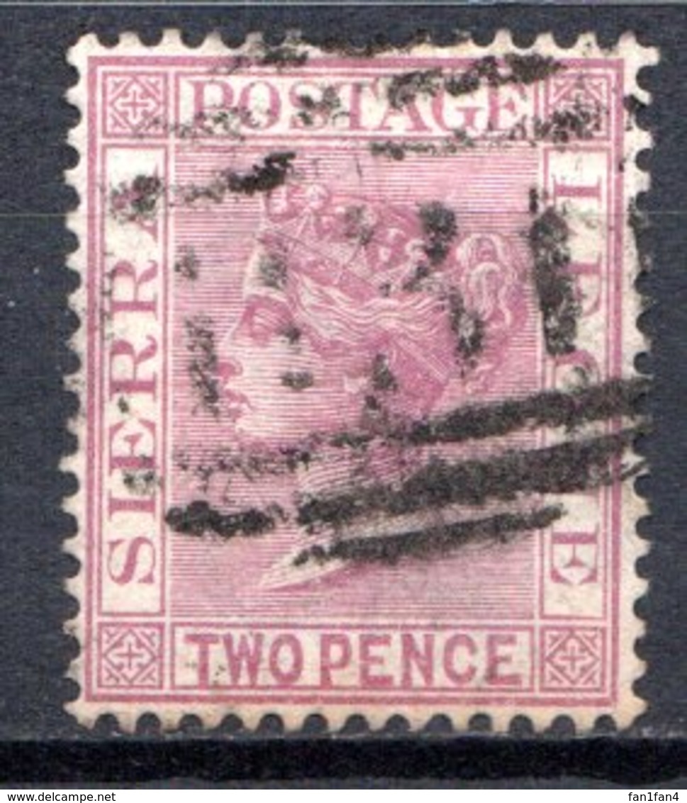 SIERRA LEONE - (Colonie Britannique) - 1883-95 - N° 22 - 2 P. Lilas - (Victoria) - Sierra Leone (...-1960)