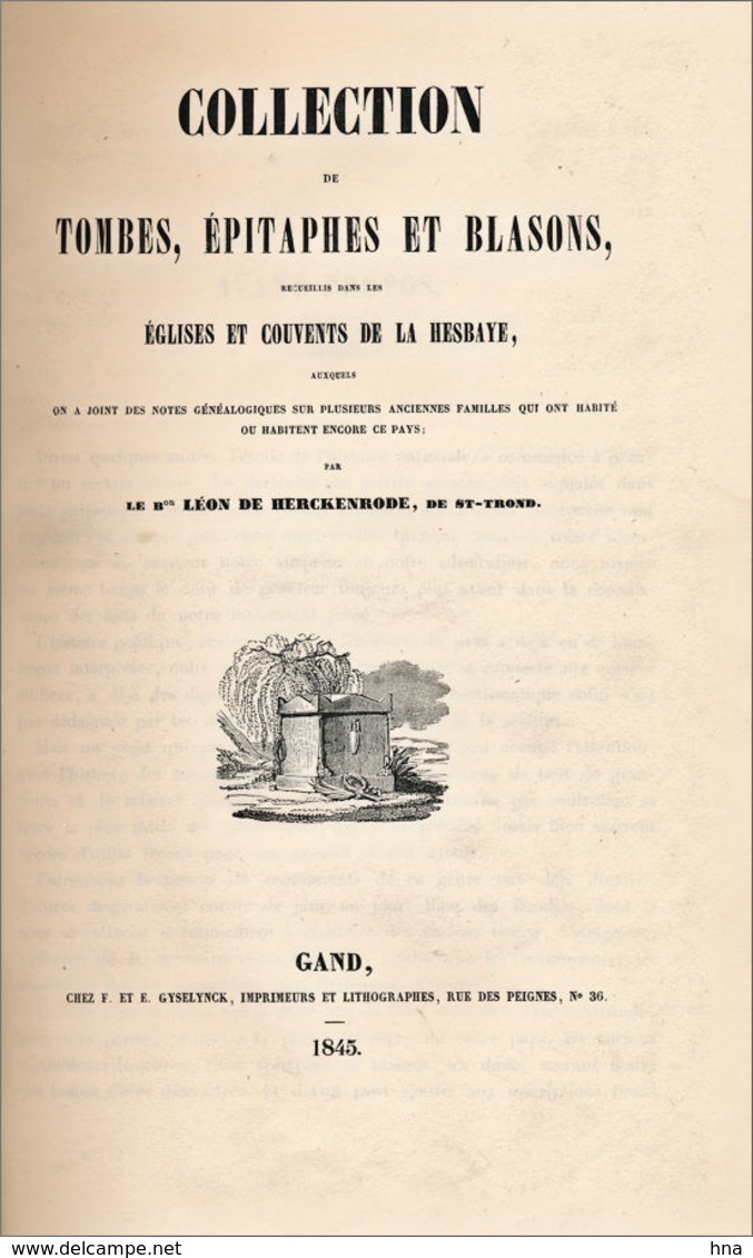 Tombes, épitaphes Et Blasons De Hesbaye - Biographie