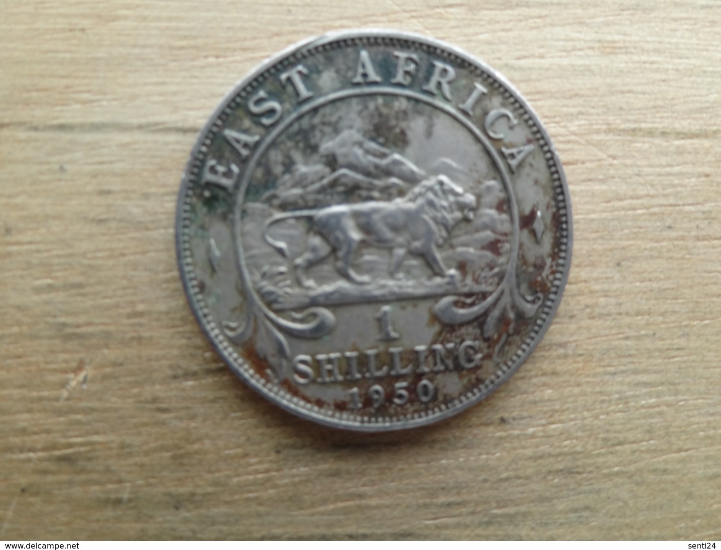 East Africa  1  Shilling  1950 H Km 31 - British Colony