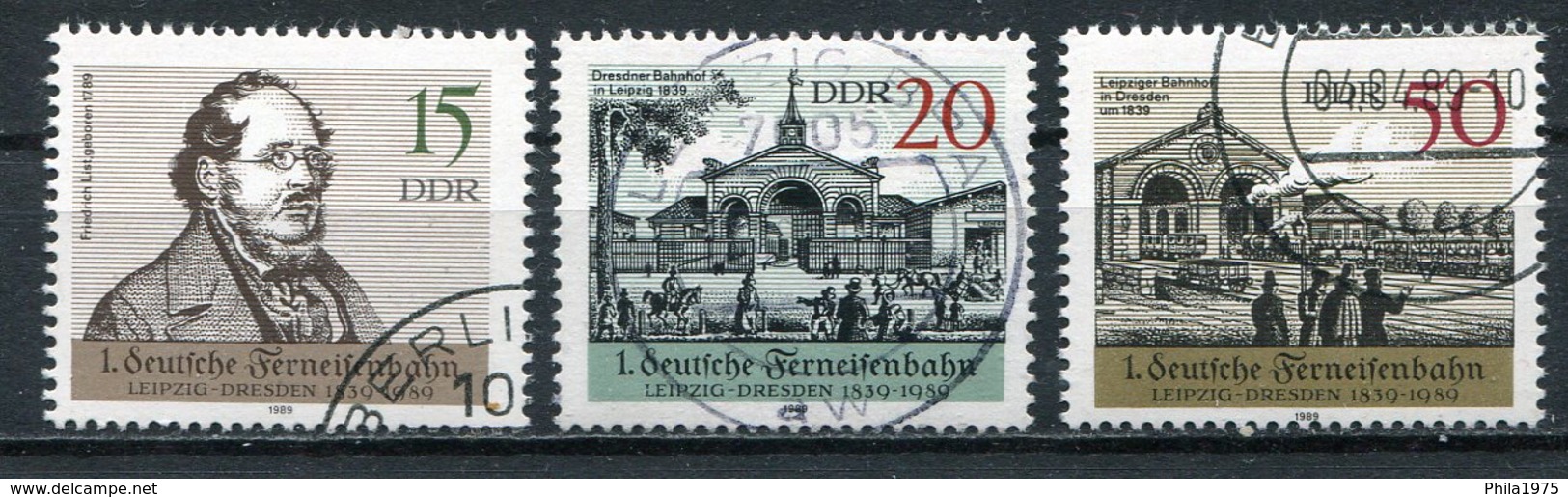 DDR Michel-Nr. 3238-3240 Gestempelt - Gebraucht