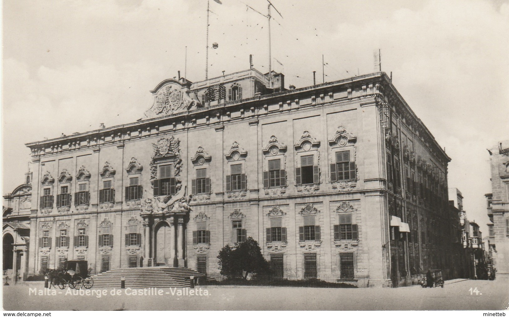 Malta   Auberge De Castille  Valetta - Malte