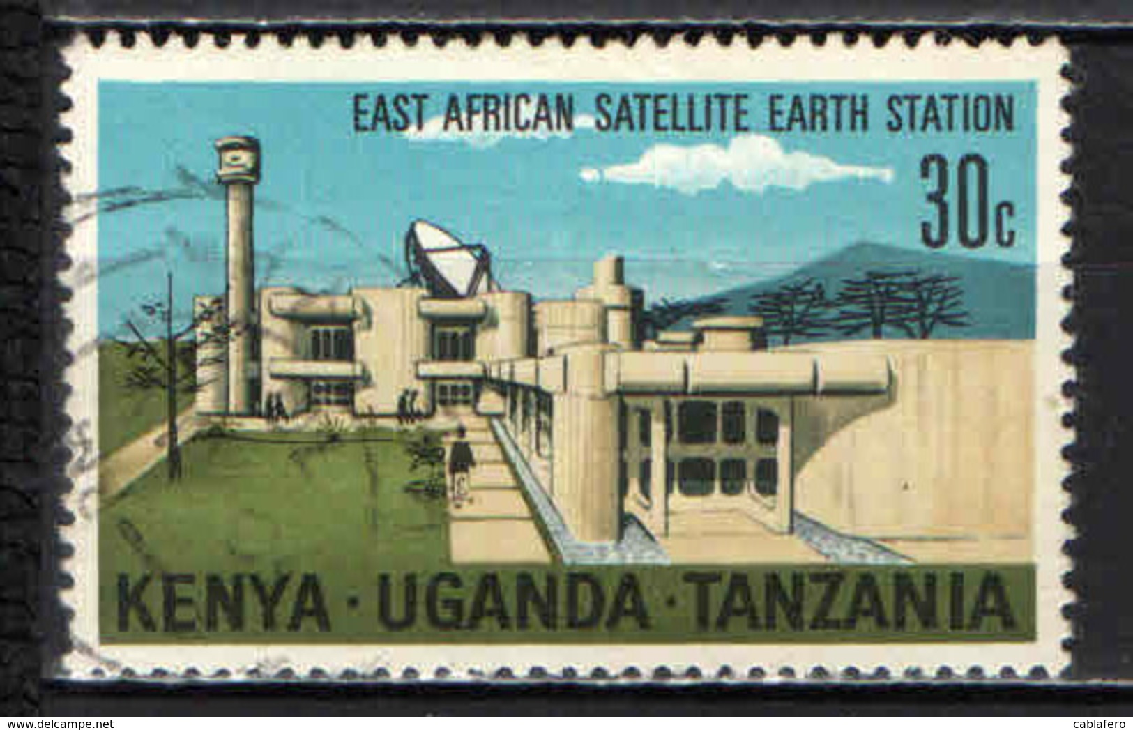 KENYA-UGANDA-TANZANIA - 1970 - Opening Of The East African Satellite Earth Station, Mt. Margaret, Kenya - USATO - Tanzania (1964-...)