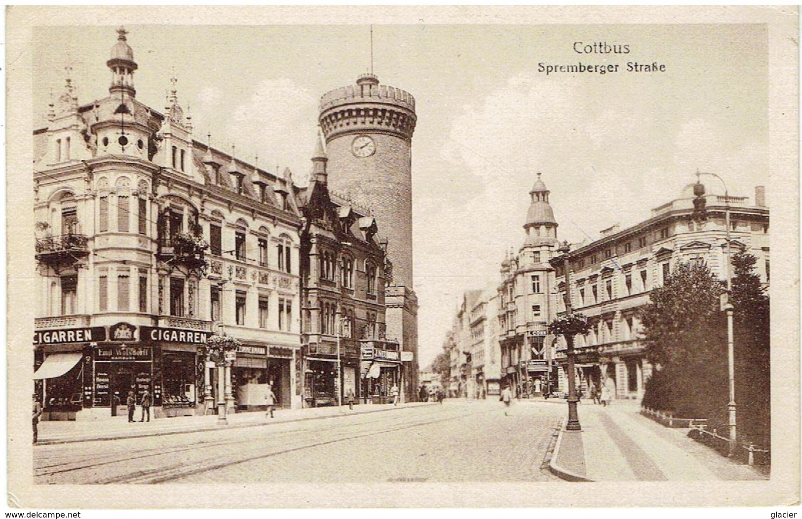 COTTBUS - Brandenburg - Sprembergerstrasse - Feldpostkarte 1918 - Stempel Soldatenheim Cottbus - Cottbus