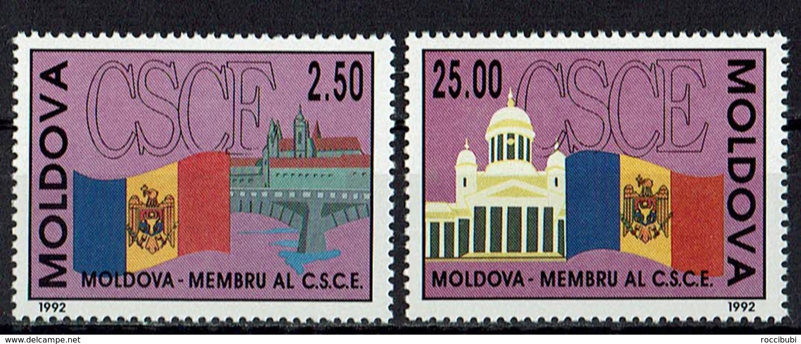 Moldawien 1992 // Mi. 41/42 ** - Moldawien (Moldau)