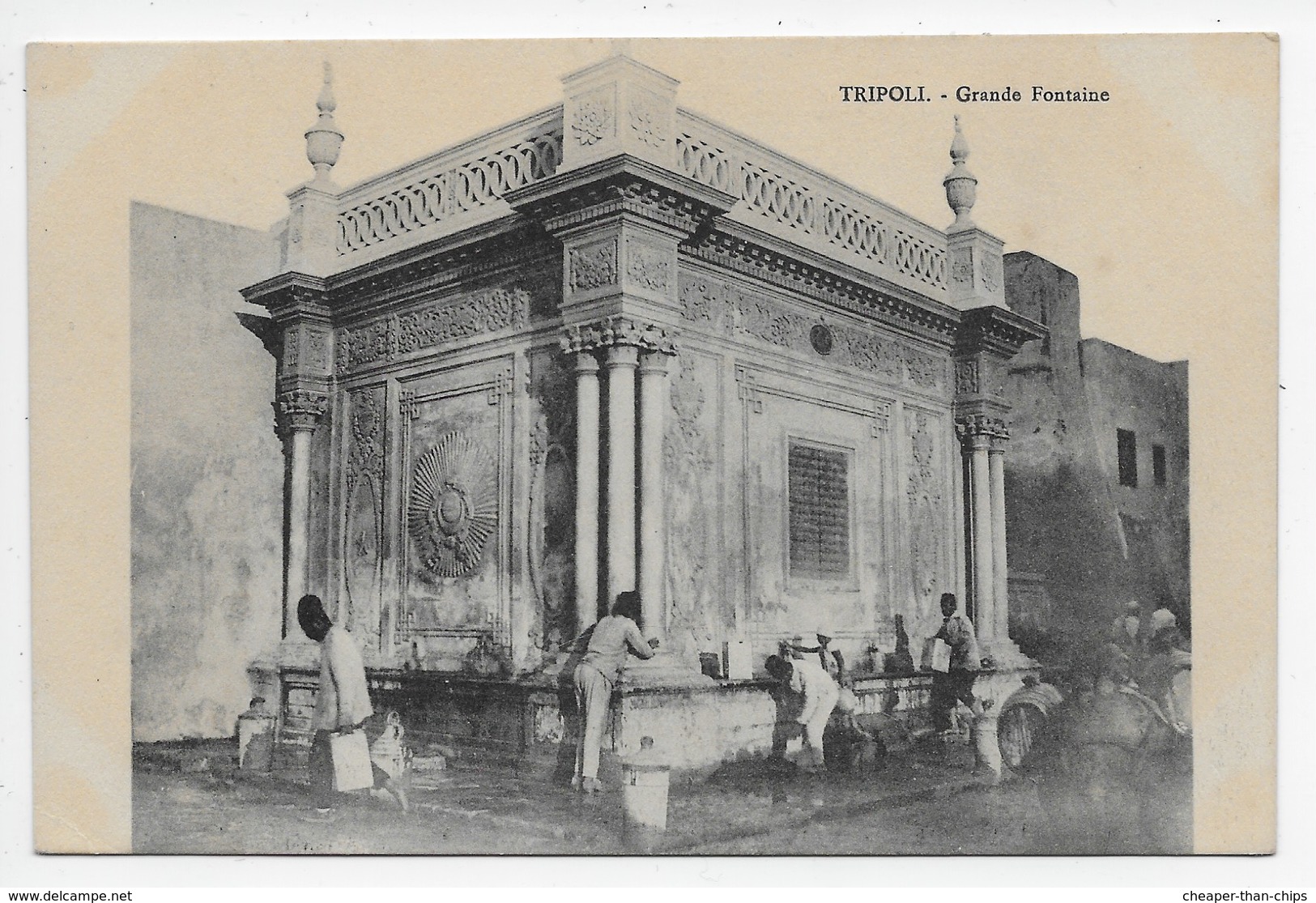 Tripoli - Grande Fontaine - Salah Ben Gemha - Libye